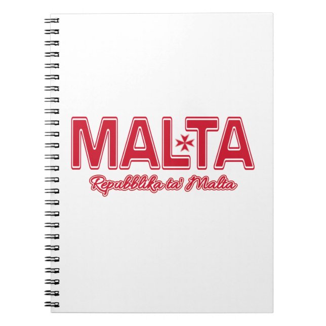 MALTA custom notebook (Front)