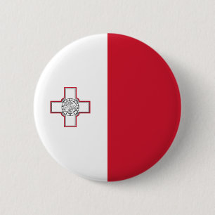 Malta Flag 2 Inch Round Button