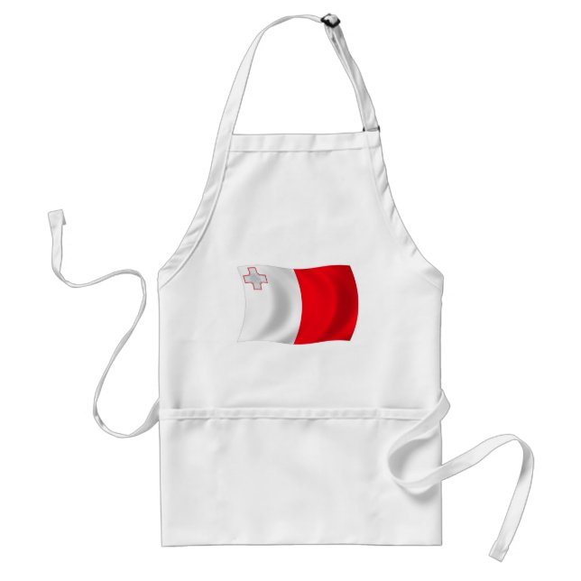 Malta Flag Apron (Front)