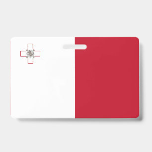 Malta flag badge