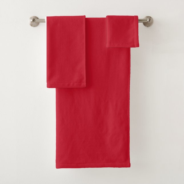 Malta flag bath towel set (Insitu)