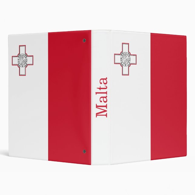 Malta Flag Binder (Background)