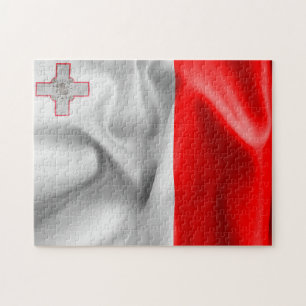 Malta Flag Jigsaw Puzzle