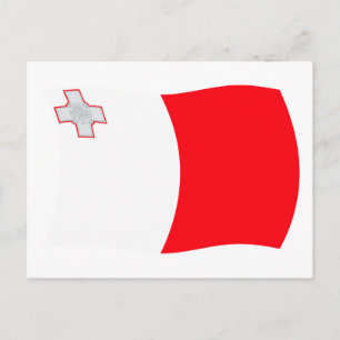 Malta Flag Postcard