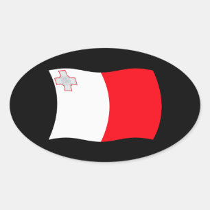 Malta Flag Sticker