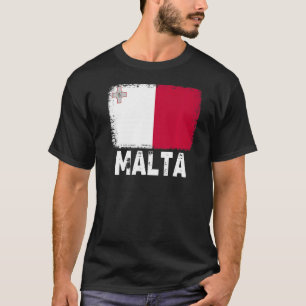 Malta Flag Support Maltese People Women Men T-Shirt