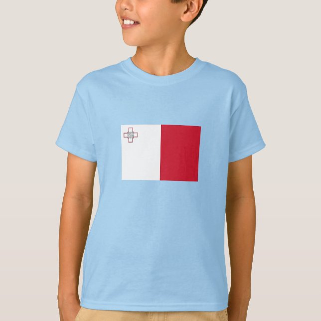 Malta Flag T-Shirt (Front)
