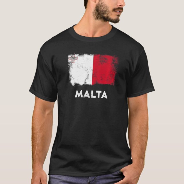 Malta Flag T-Shirt (Front)