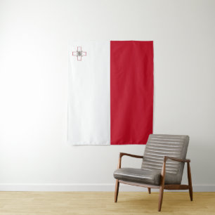 Malta flag tapestry