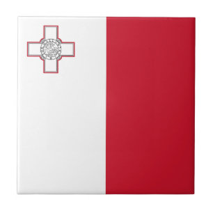 Malta Flag Tile