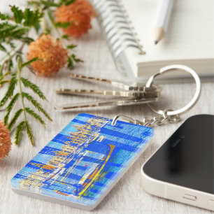 Malta Grand Harbour Birgu Keychain