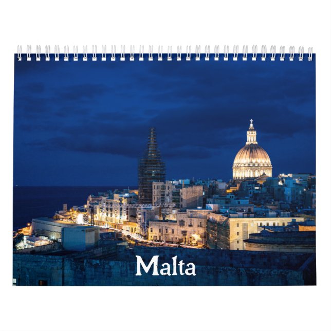 Malta landscapes calendar (Cover)