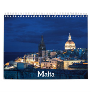 Malta landscapes calendar