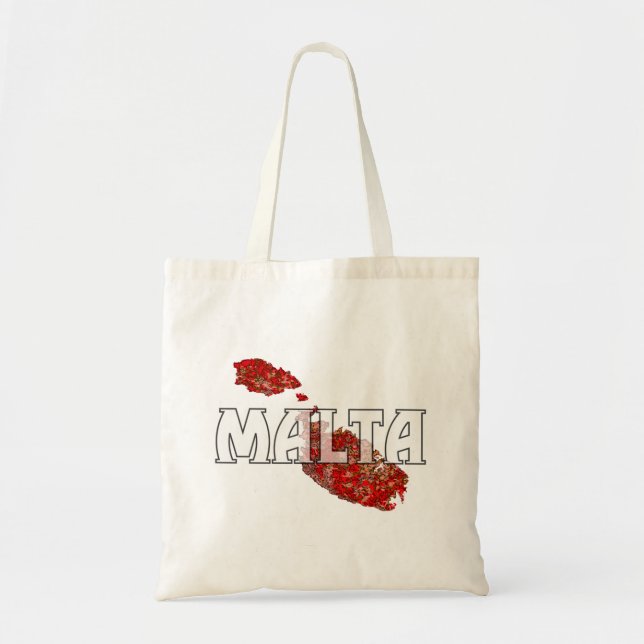 Malta Large Tote Bag (Front)