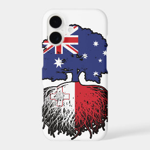 Malta Maltese Australian Australia Tree Roots Flag