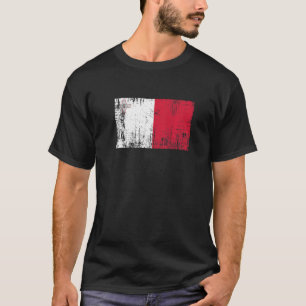 Malta Maltese Flag Football Fan Sports Adults Kid T-Shirt