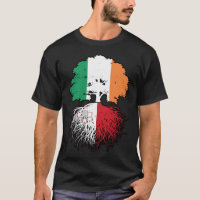 Malta Maltese Irish Ireland Tree Roots Flag
