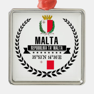 Malta Metal Ornament