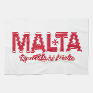 MALTA serviette à main personnalisée