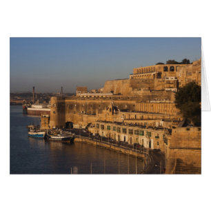 Malta, Valletta, harbour view from Lower Barrakka