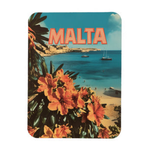 Malta vintage magnet
