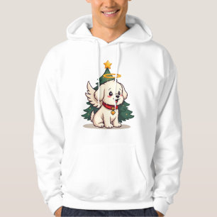Maltese Angel Dog Hoodie