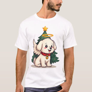 Maltese Angel Dog T-Shirt