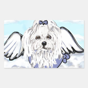 Maltese Angel Sticker