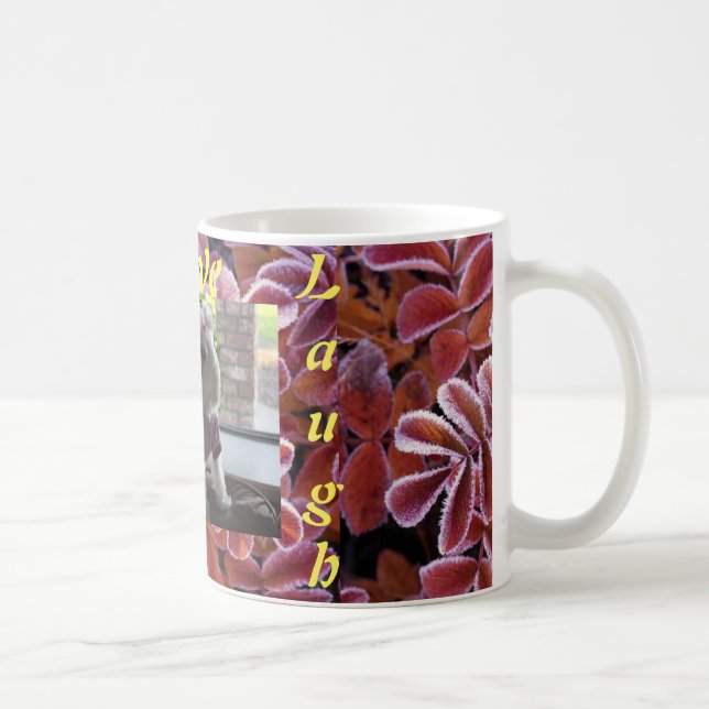 Maltese Autumn Leaves Design Coffee Mug (Right)