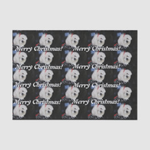 Maltese Christmas Tissue Paper