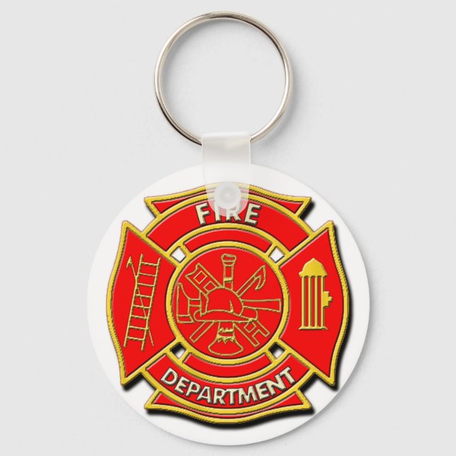 Maltese Cross Key Chain (Front)