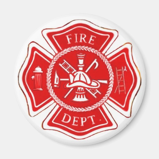 MALTESE CROSS MAGNET (Front)