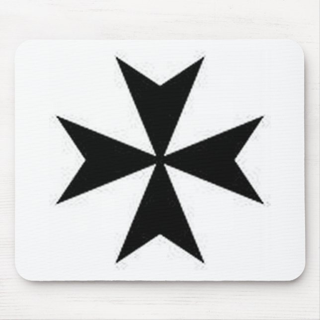 MALTESE CROSS MOUSE PAD (Front)