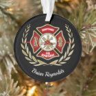 Maltese Cross Personalized Firefighter