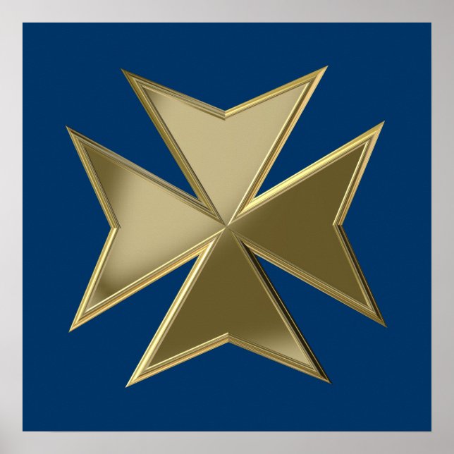 Maltese cross poster (Front)