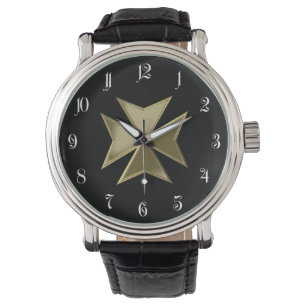Maltese cross watch