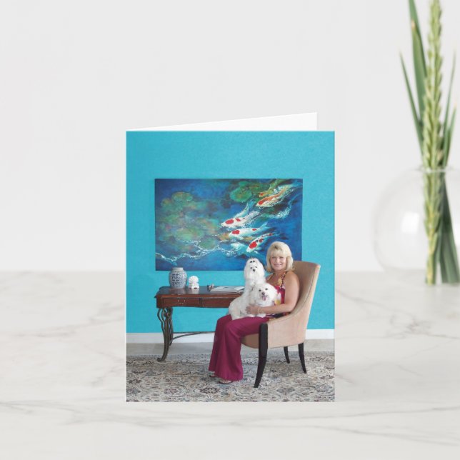 Maltese Custom Note Cards (Front)