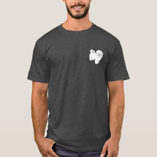 Maltese cute illustration retro T-Shirt