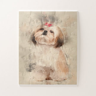   maltese dog  animal lovers men women   jigsaw puzzle
