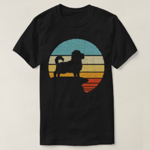  Maltese Dog Retro Vintage 60s 70s Dog Owner Lover T-Shirt