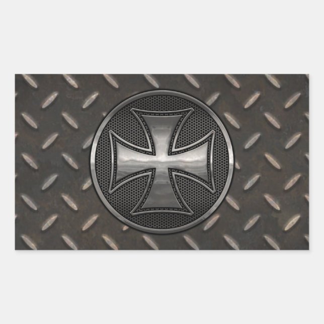 Maltese Gridiron Sticker (Front)