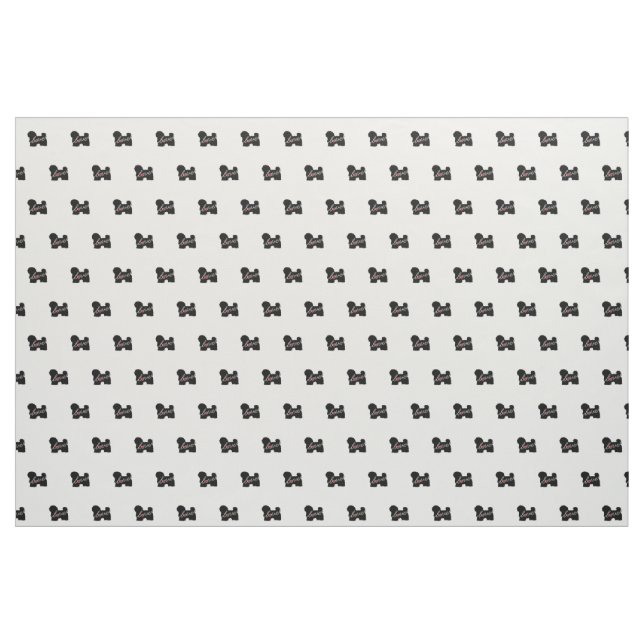 Maltese / Havanese Love Fabric (Yard)