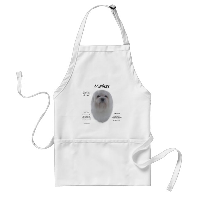 Maltese History Design Standard Apron (Front)