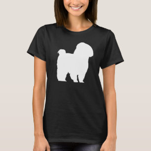Maltese Maltipoo Dog  Mom Dad Pet Cute  Puppy T-Shirt