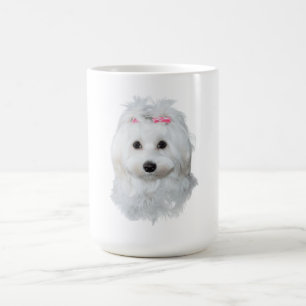 Maltese of Elegance Fluffy Beauty Coffee Mug
