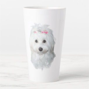 Maltese of Elegance Fluffy Beauty Latte Mug