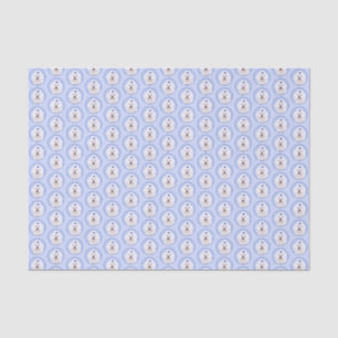 Maltese Painting - Cute Original Dog Art Tissue Paper