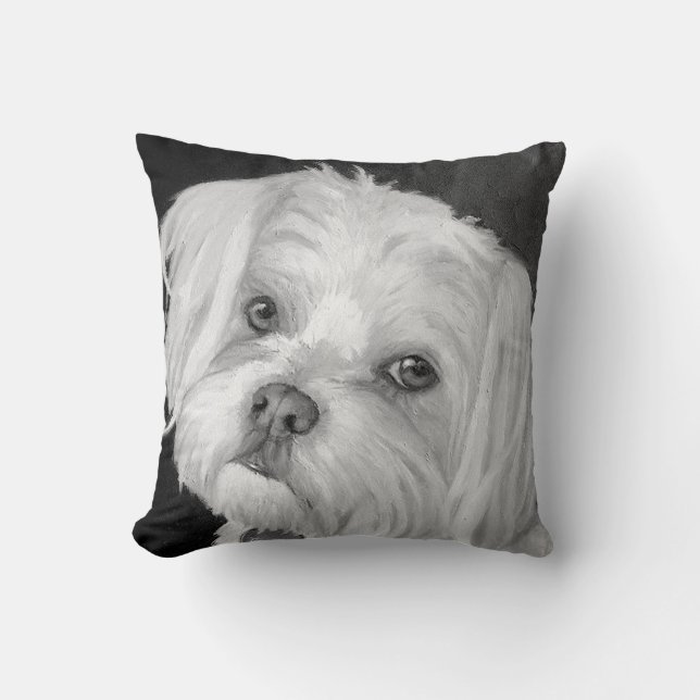 Maltese Pillow (Front)