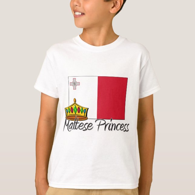 Maltese Princess T-Shirt (Front)