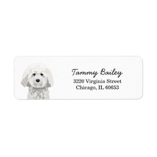 Maltese Return Address Label